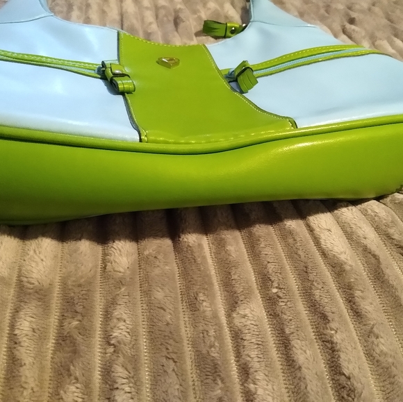 Vintage blue/green Tommy Hilfiger purse in good sh - Picture 7 of 10